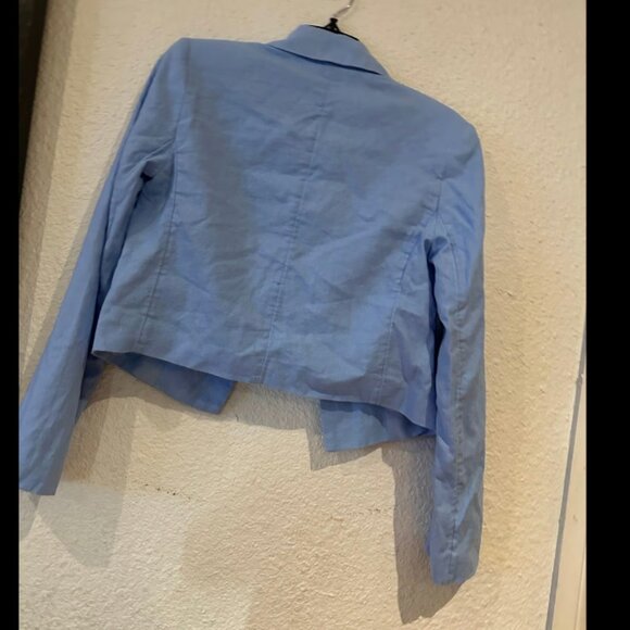 NWT A New Day Cropped Blue Blazer Size XSmall XS - Picture 6 of 6